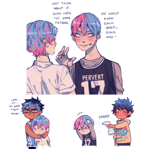 mintpeanut:i made anti versions of my ocs aha,,,,