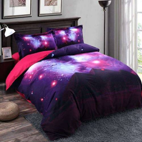 lmessentialoils:Cool Cute bedding setPink bird   ///   Purple...