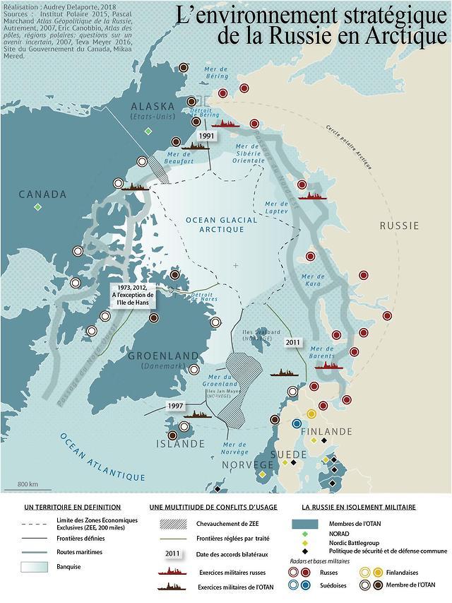 Russia’s strategic environment in the Arctic... - Maps on the Web