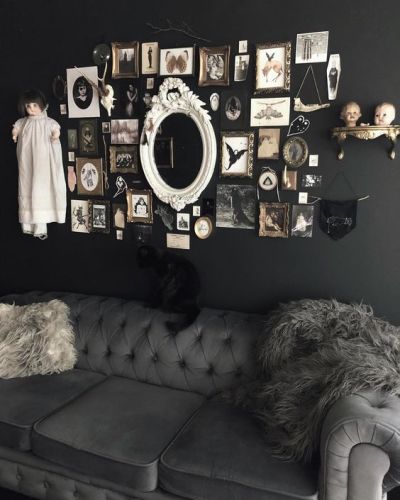 Goth Living Room Tumblr