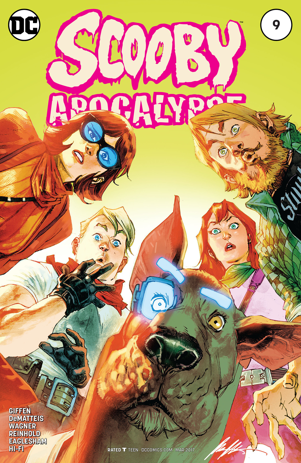 Scooby Apocalypse #9 (Variant Cover) (2017) Art... - Ŧꃅᙍ ꍏ尺Ϯ Ծ₣ ੮ℌΣ Շ⊕√乇Ɽ