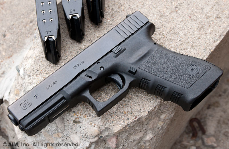 Glock 21. A fat, nasty, vicious war-pig of a gun.... | Guns Knives Gear