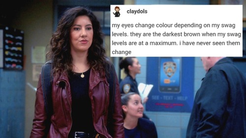 gaylacticcat:Brooklyn Nine-Nine + text posts (1/?)