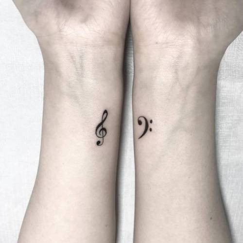 10 Best Bass Clef Tattoo Ideas Youll Have To See To Believe 