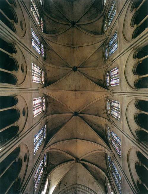 centuriespast:Interior view1182PhotoNotre-Dame Cathedral,...