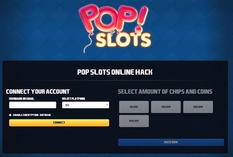 Pop Slots Casino Free Chips 2018