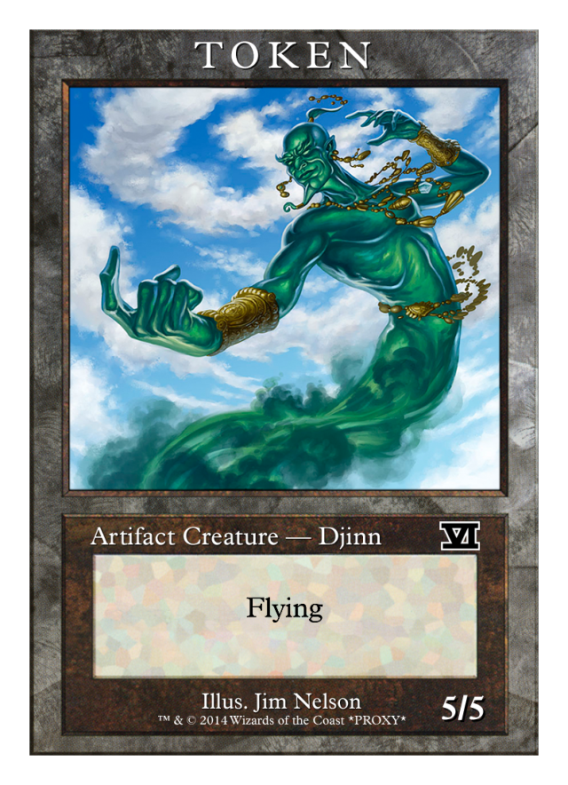 mtg custom cards and proxies — some classicframe tokens