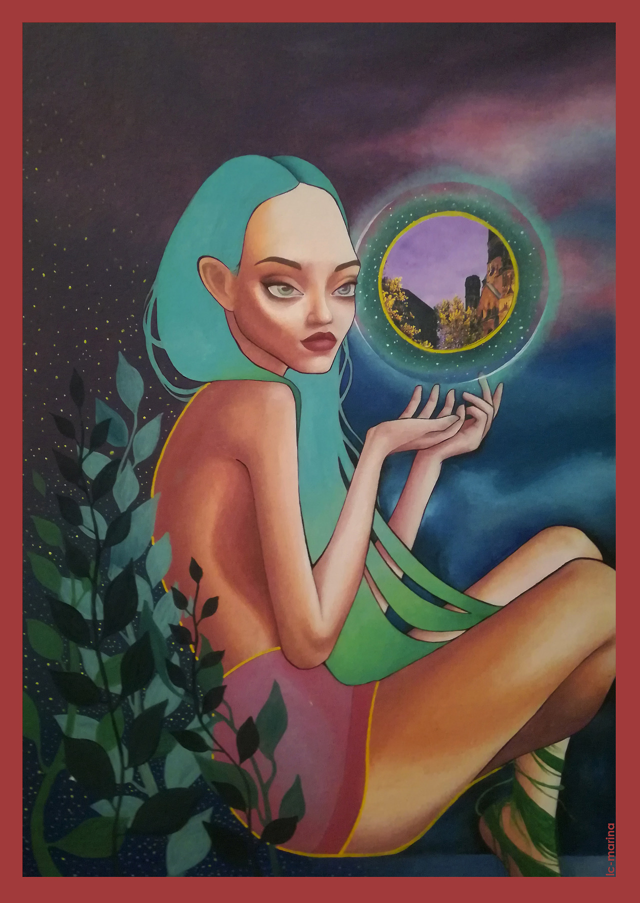 “vega” Oil painting on 50x70 cm cardboard lc-marina.tumblr.com — Immediately post your art to a topic and get feedback. Join our new community, EatSleepDraw Studio, today!