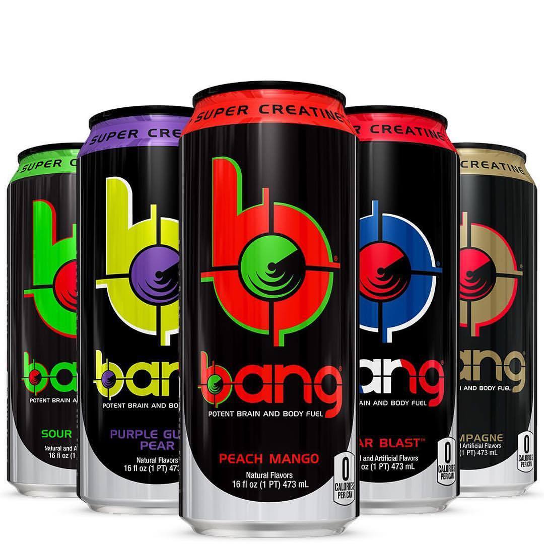 The Muscle Store — Just got a big order of Bang Energy Drinks with...