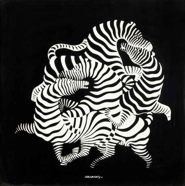 Zebras 1937 Victor Vasarely 