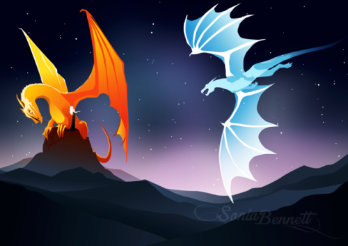 dragon inkscape art