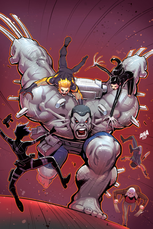 dna-1:Whoa–WEAPON X No.11 cover by me featuring the new Weapon...