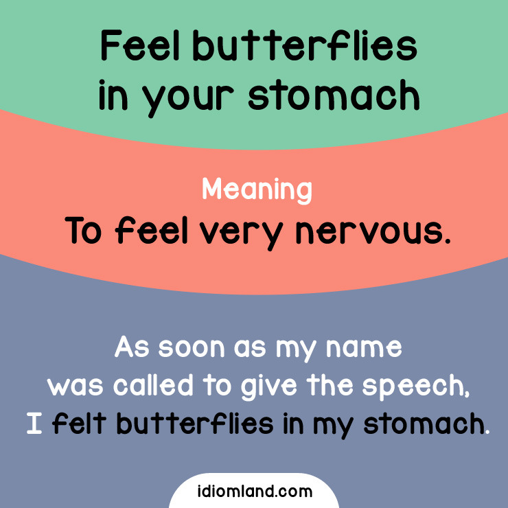 idiom-land-have-you-ever-had-butterflies-in-your-stomach