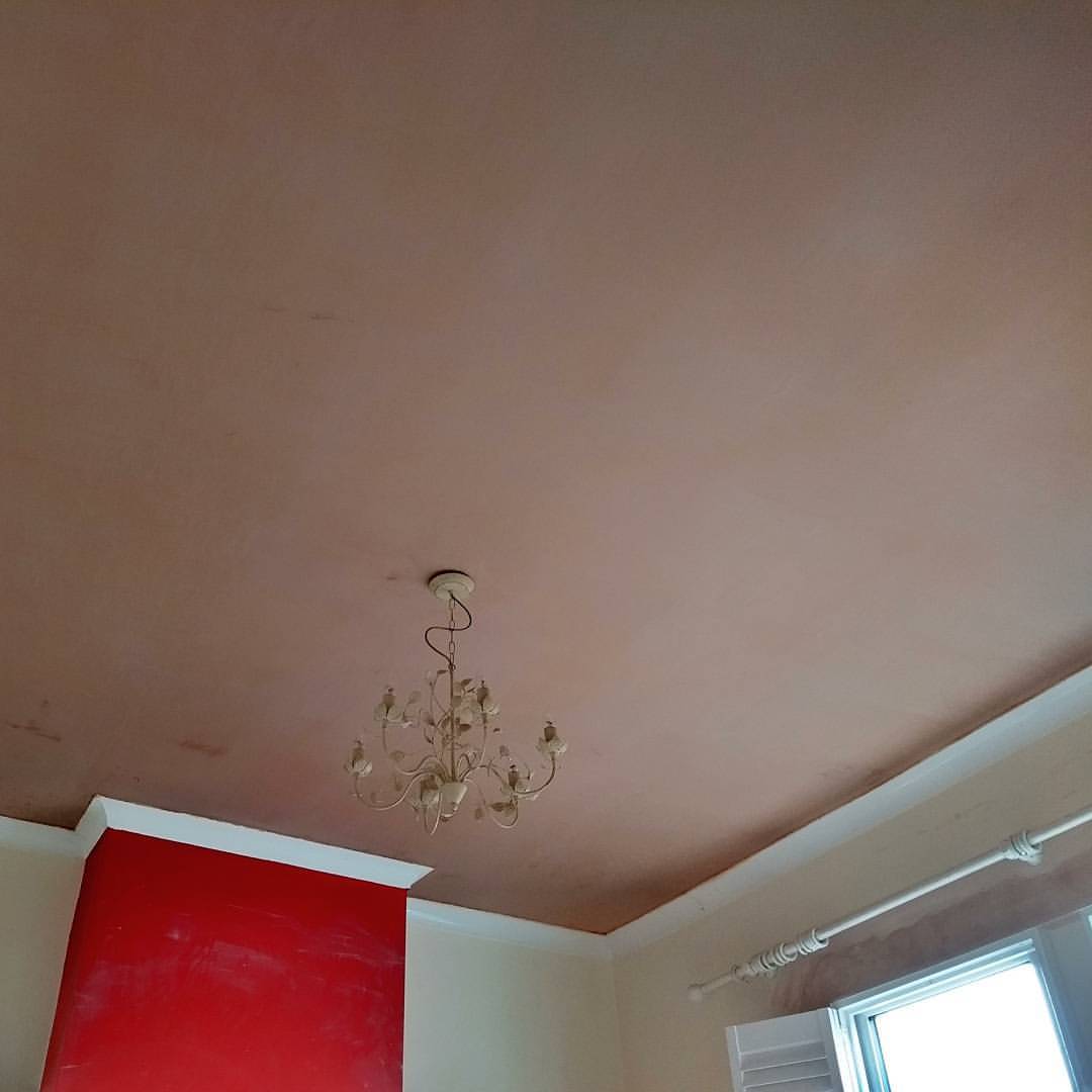 Abode Solutions Old Dated Artex Ceiling Given A Flat And