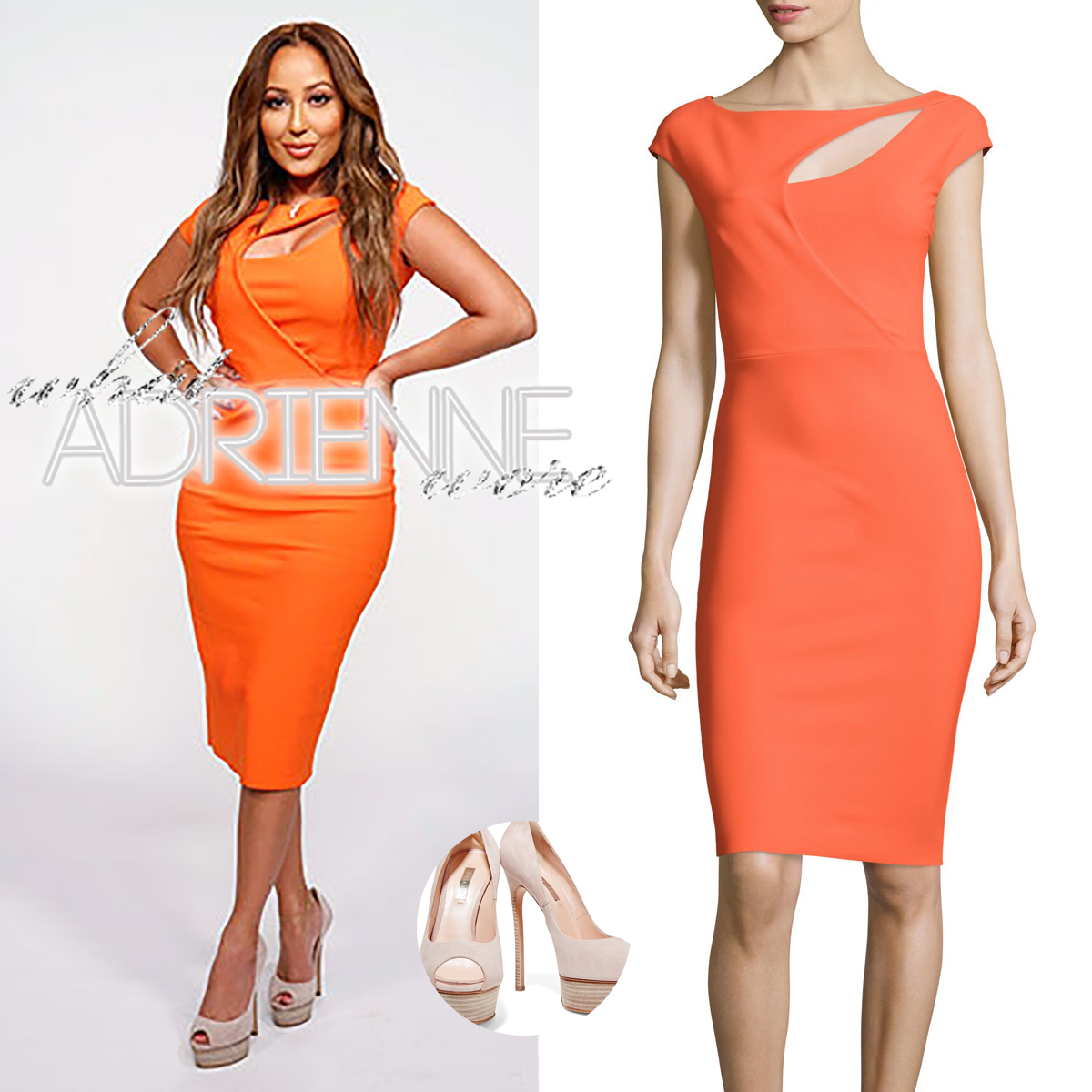 Adrienne Bailon Dress
