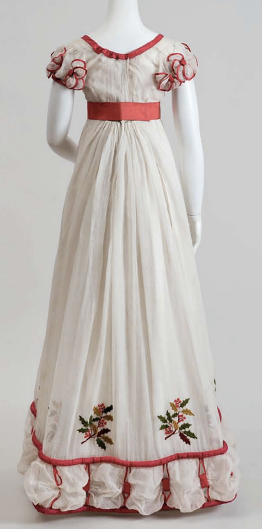 Fashion and Costume History – Evening Dress England 1824-1826 via Silk ...