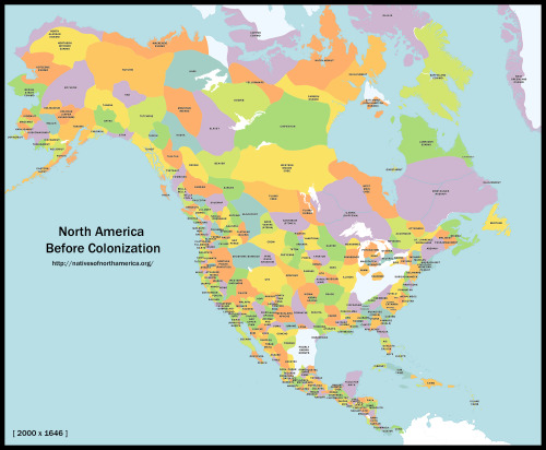 Natives of North America. - Maps on the Web