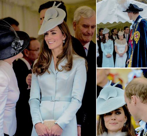 cambridgedom:The Duchess of Cambridge at the Order of the...