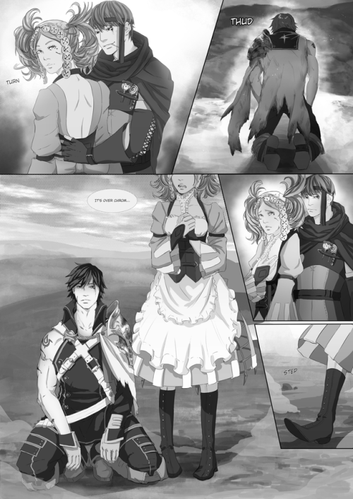 ariesayu:Read right to left !I’ve started this Chrobin comic...