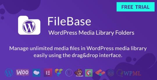 FileBase v1.2.3 - Ultimate Media Library Folders for WordPress Nulled