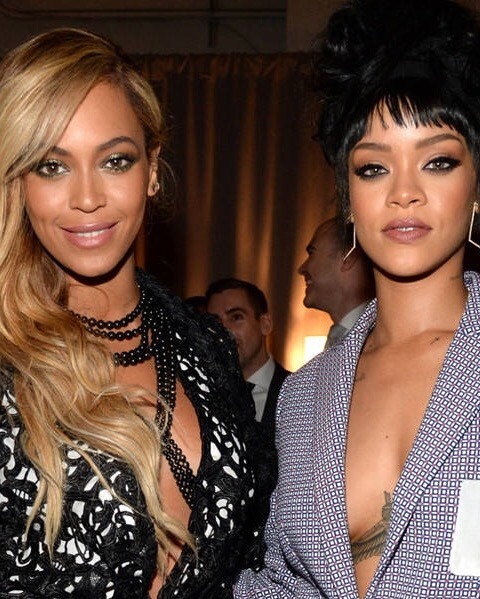 drnkonlove:BEYONCÉ + RIHANNA