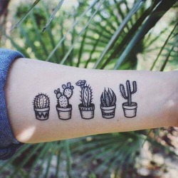 46 Free Tattoo Simple Cactus Idea Tattoo Images