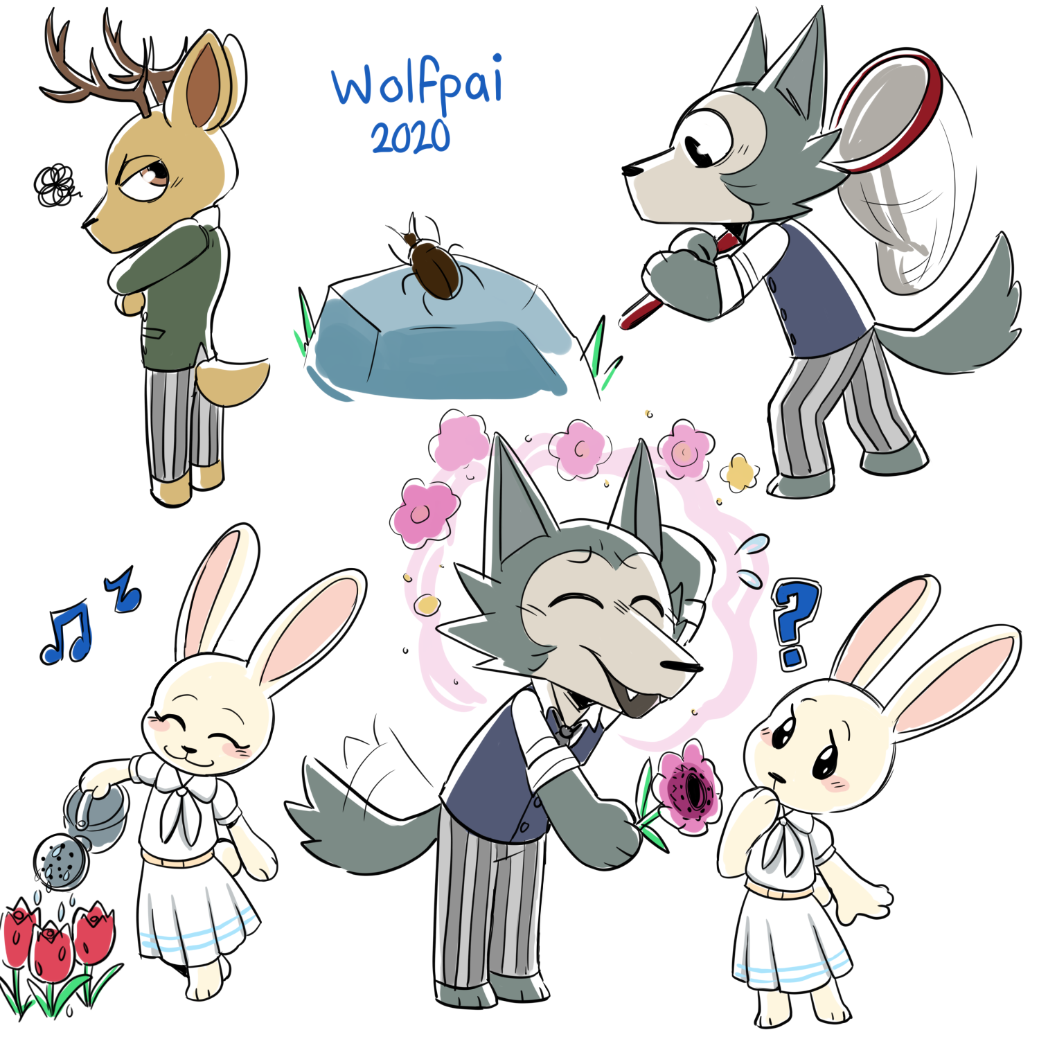 Beastars x Animal Crossing [Wolfpai999] : Beastars