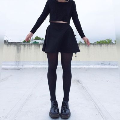 tumblr black outfits