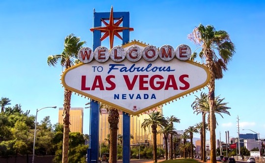 Las Vegas famous welcome sign