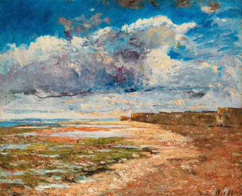 fleurdulys:Landscape with Clouds - Carl Fredrik Hill