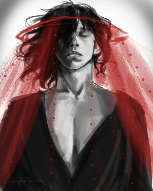 summeringminor:new prophetquick Kylo doodle before bed~