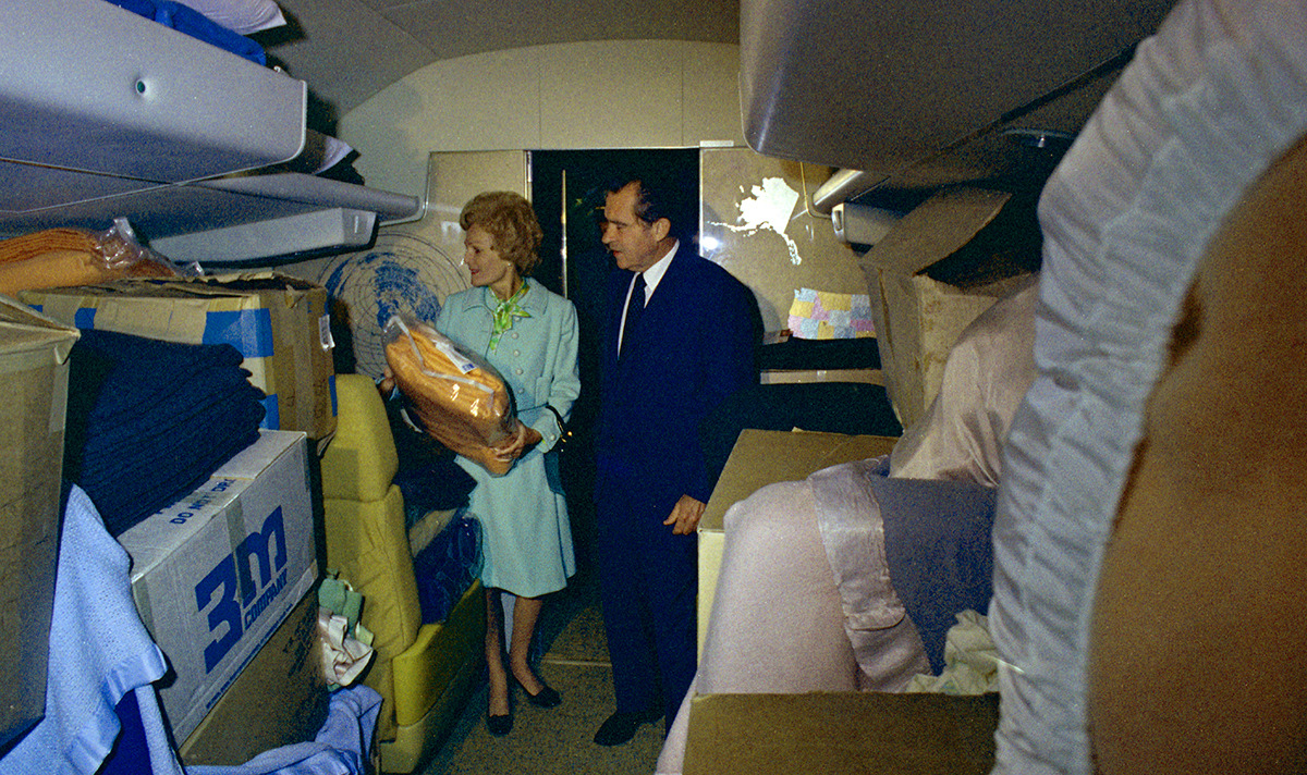 Richard Nixon Presidential Library And Museum • Otd 6281970 First Lady Pat Nixon Departed For 