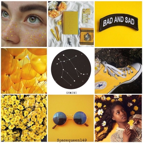 yellow gemini aesthetic | Tumblr