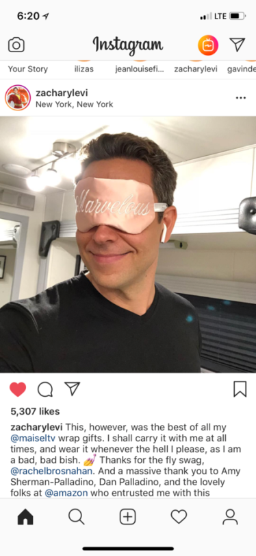 Zachary Levi Instagram