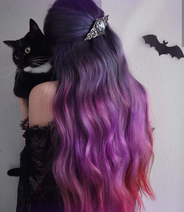 Purple Hair Tumblr