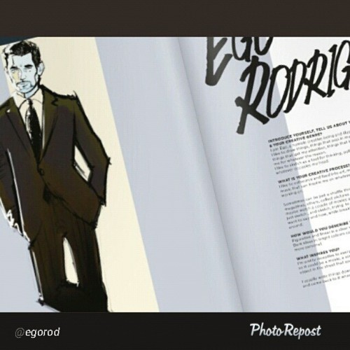 art egorodriguez illustration davidgandy instaart magazine inkarrowsmag interview portrait drawing