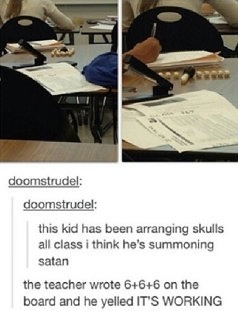 itsstuckyinmyhead:School and Tumblr