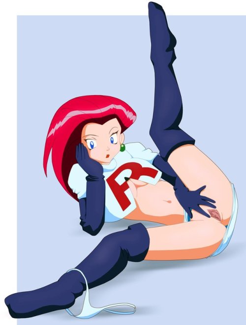 pervy-sage-the-hentai-senpai:Pokegirl Jessie Compilation #3