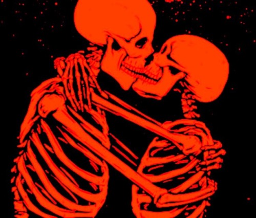 red skeleton | Tumblr