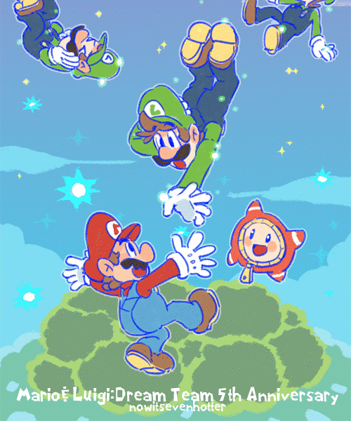 mario and luigi dream