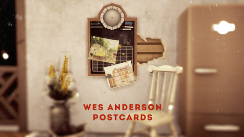 vvildhoneypie:Wes Anderson PostcardsThese have been sitting...