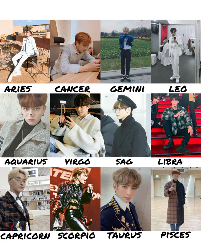 Wayv Zodiac Compatibility / i love winwin on Tumblr / Zodiac sign