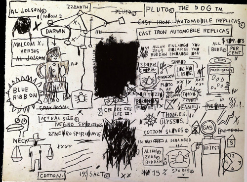 artist-basquiat:Replicas, Jean-Michel BasquiatMedium:...