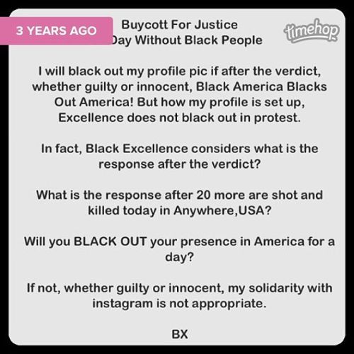 #BlackExcellence | “Buycott for Justice: A Day Without...