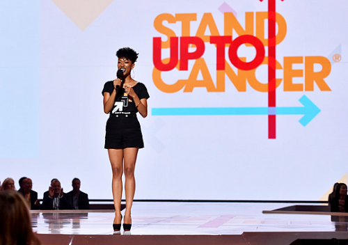 burnhamandtilly:Sonequa Martin-Green speaks onstage at the...