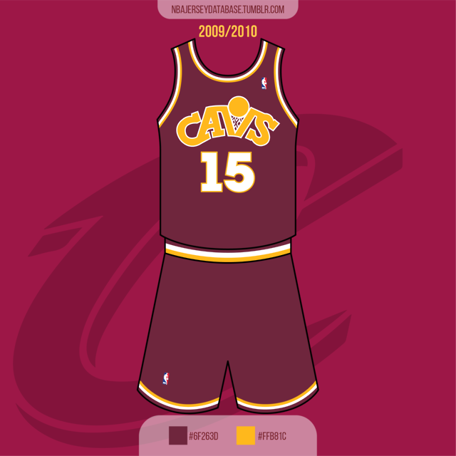 NBA Jersey Database — Cleveland Cavaliers CavFanatic Jersey 2009-2010