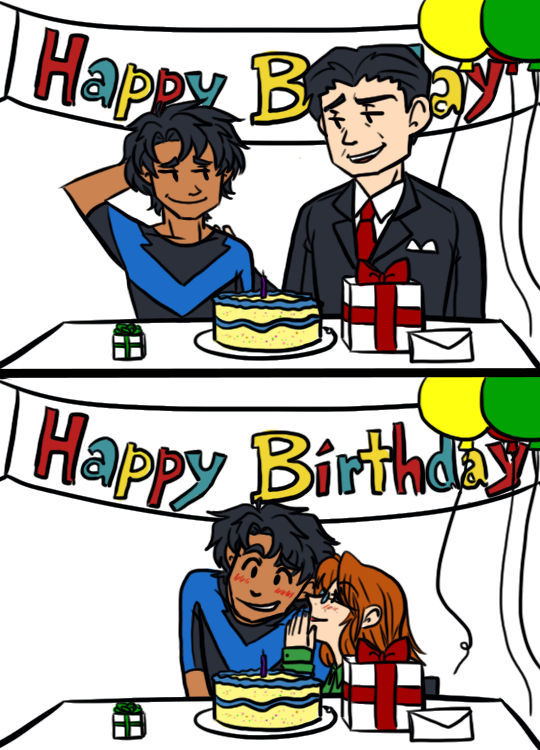 Canon Is Multiple Choice Happy Birthday Dick Grayson Whether You