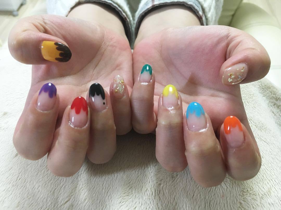 Lottie Nail ロティネイル 関ジャニ のライブ仕様 親指は