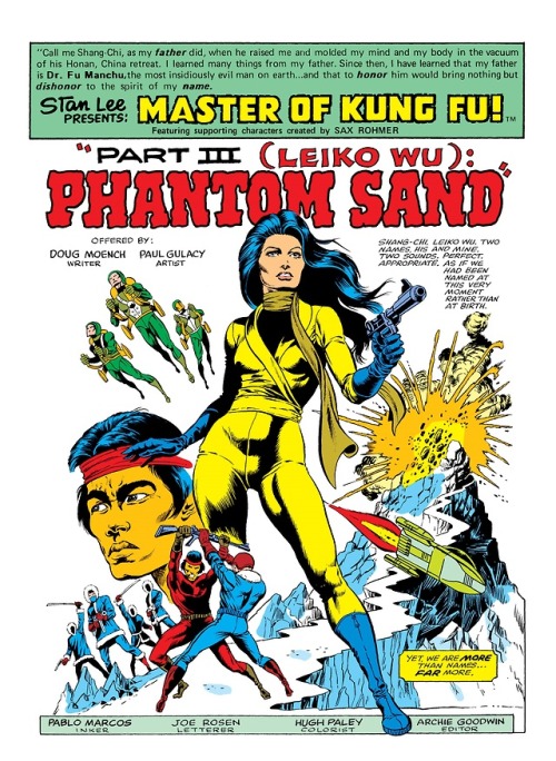 Master of Kung Fu vol.1 #47 (1976) - Phantom Sand