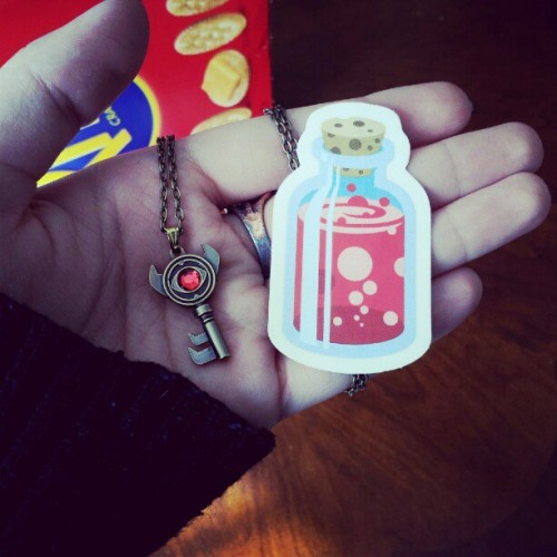 new necklace necklace loz legend of zelda The Legend of Zelda boss key ocarina of time sticker personal